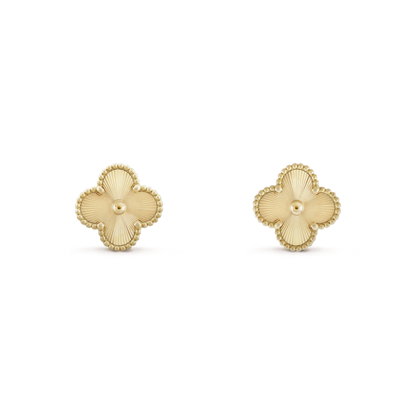DELUXE CLOVER | GOUD OORBELLEN