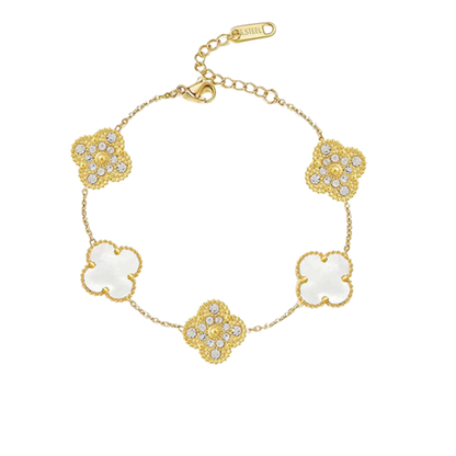CLOVER DELUXE | WIT ARMBAND