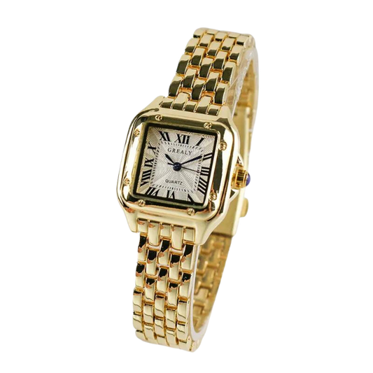 GOUD ELEGANT TIMEPIECE HORLOGE