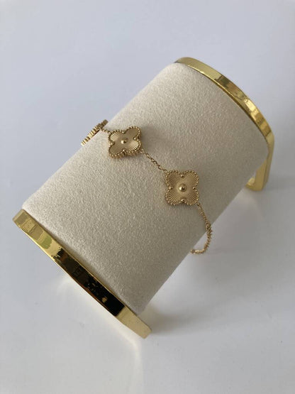 CLOVER | GOLD BRACELET
