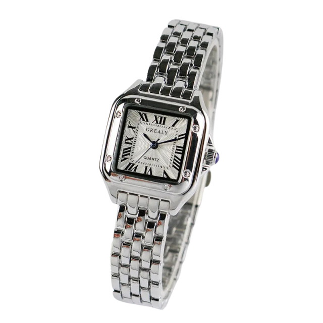ZILVER ELEGANT TIMEPIECE HORLOGE